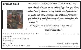 freenet-card-cite front exampe